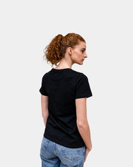 T-shirt donna scollo a V Made in France da personalizzare - 6