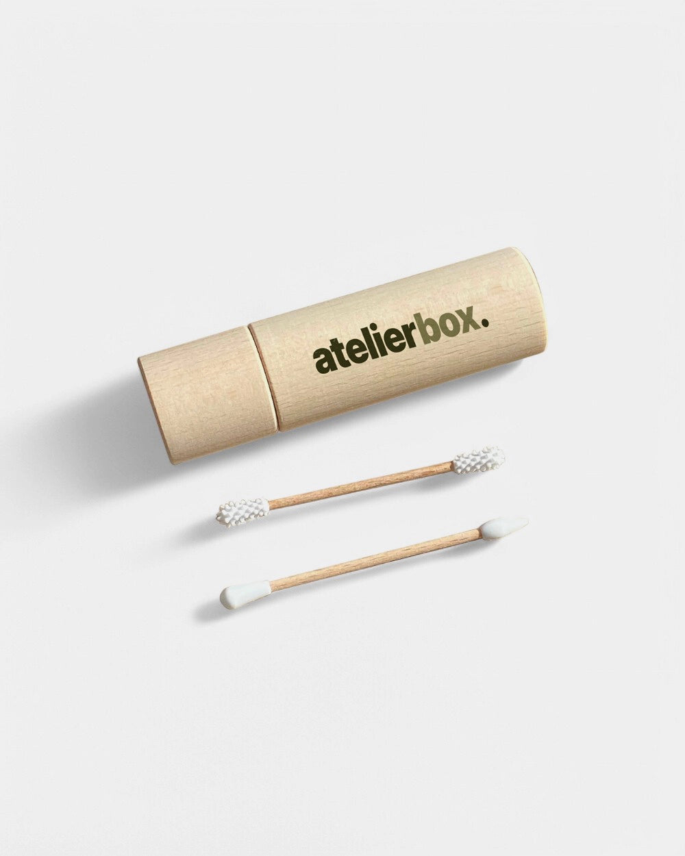 Duo di cotton fioc e applicatore per il trucco riutilizzabili da personalizzare - 3