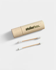 Duo di cotton fioc e applicatore per il trucco riutilizzabili da personalizzare - 3