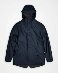 Giacca impermeabile Rains Jacket W3 da personalizzare - Blu navy