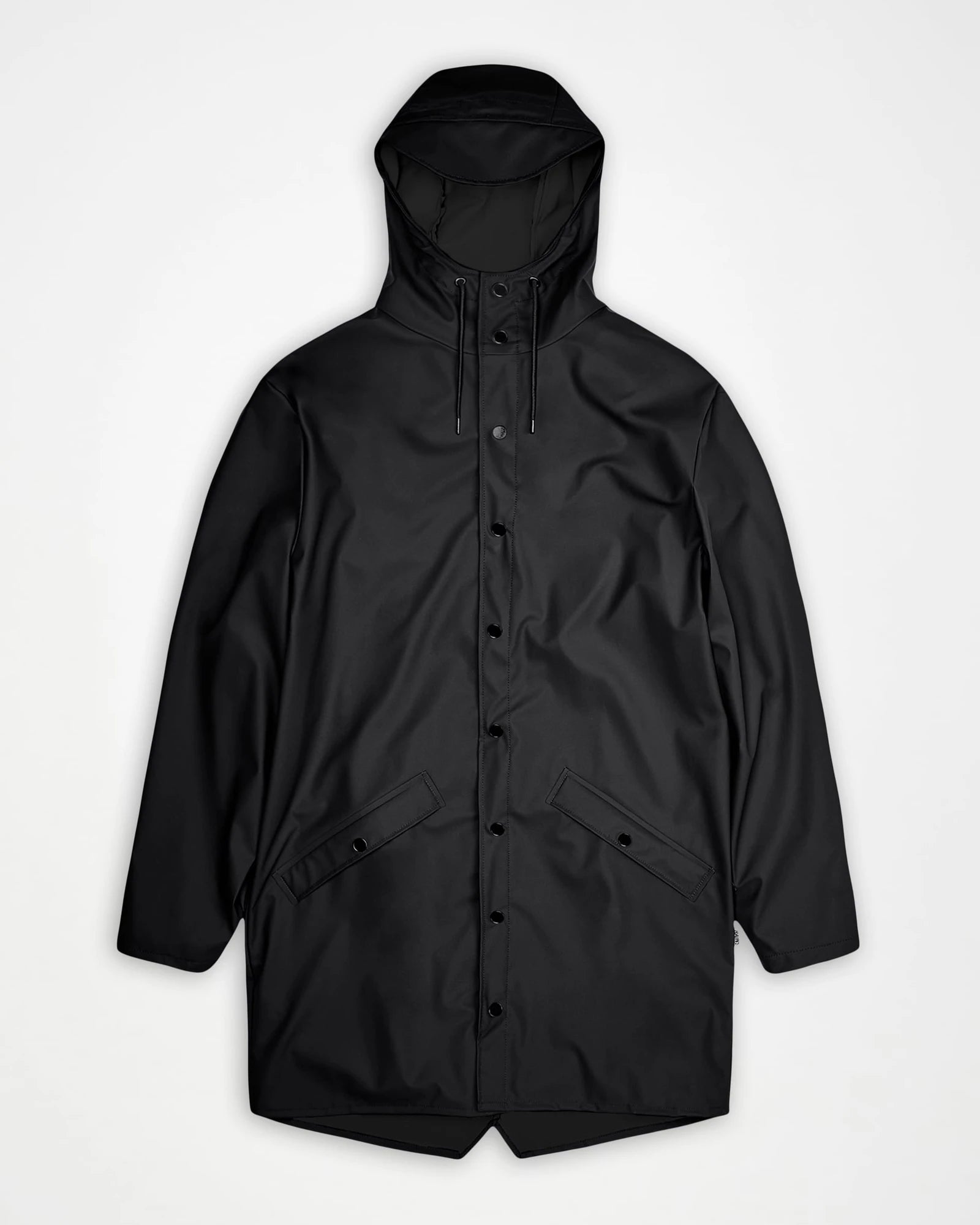 Giacca impermeabile Rains Long Jacket W3 da personalizzare - Nero
