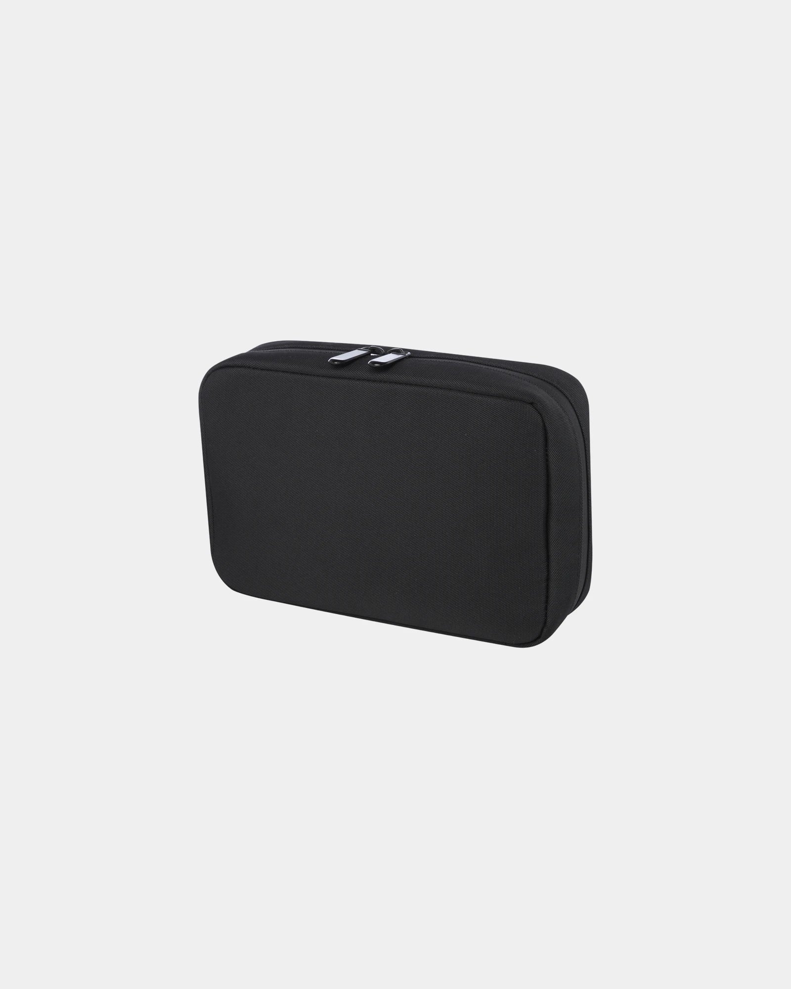Pochette porta tech riciclata GRS 14x21cm da personalizzare - Nero