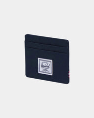 Portacarte RFID riciclato Herschel Charlie da personalizzare - Blu marino