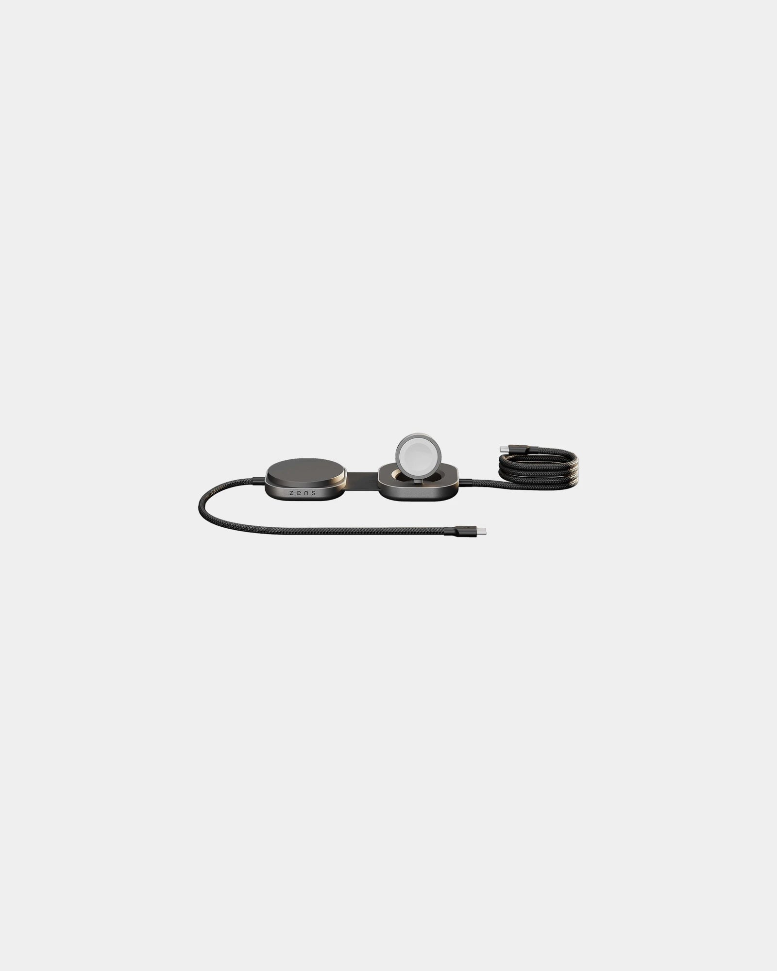 Multi-cavo di ricarica wireless 140W 3-in-1 da personalizzare - Nero