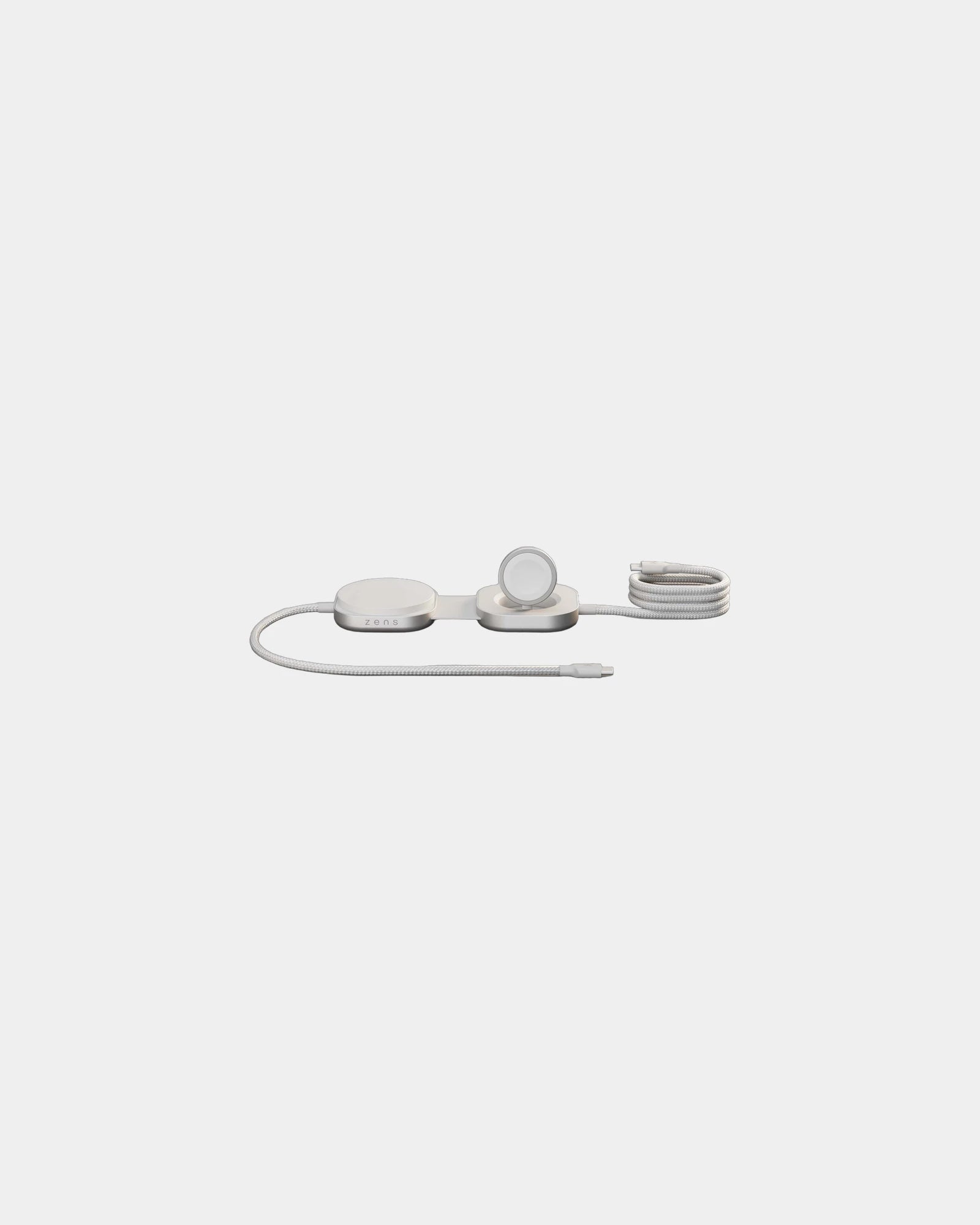 Multi-cavo di ricarica wireless 140W 3-in-1 da personalizzare - Bianco