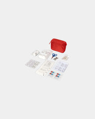 Kit primo soccorso nylon 31 pezzi da personalizzare - Rosso