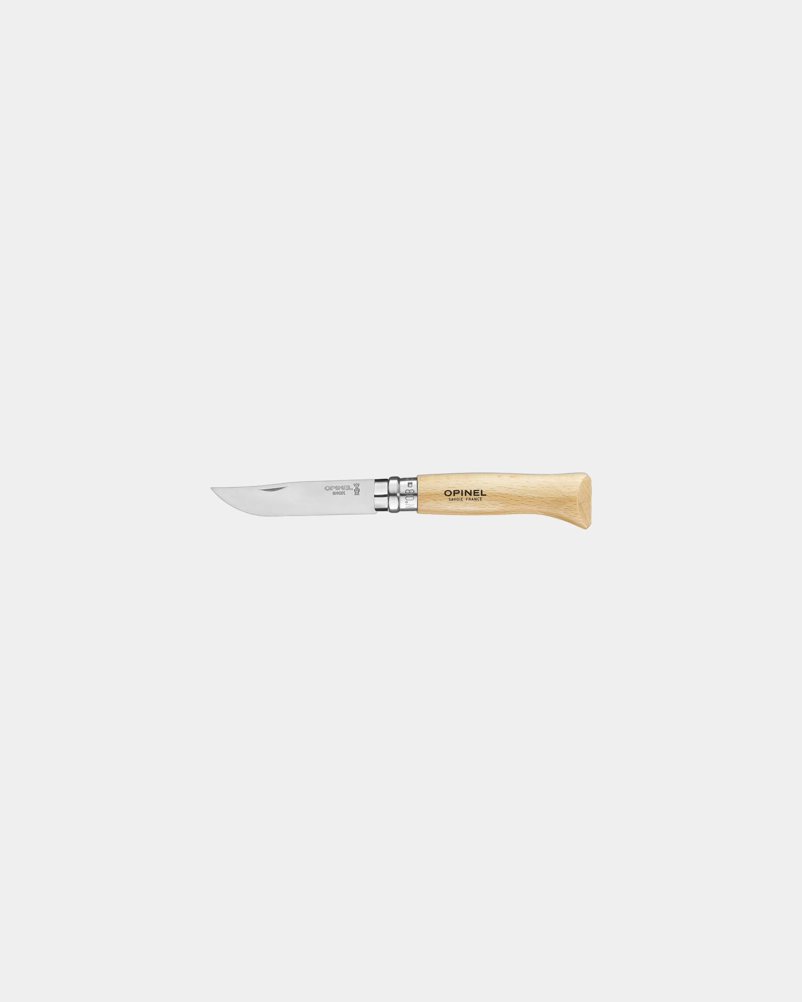 Coltello in acciaio inox Opinel N°08 da personalizzare - Beige