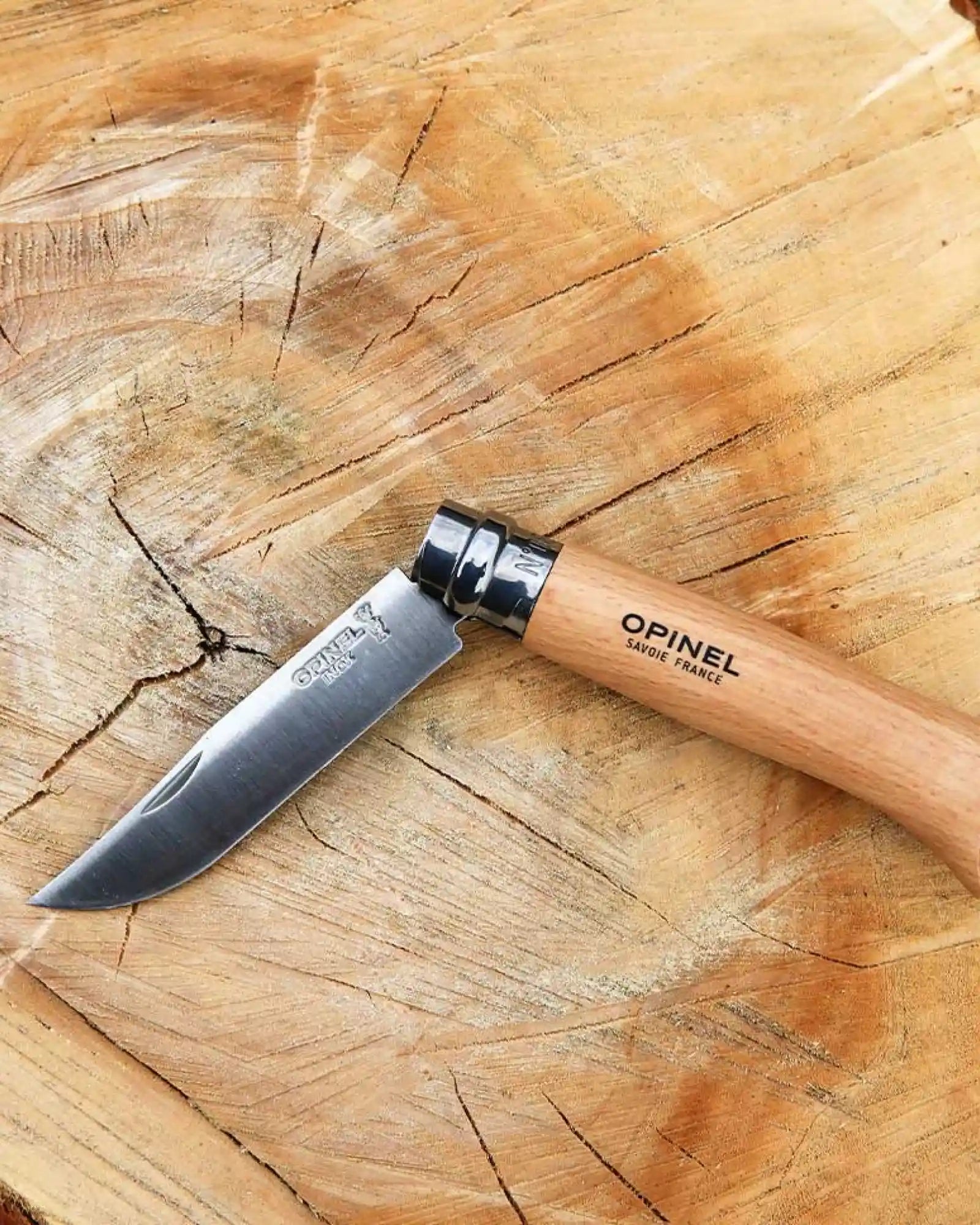 Coltello in acciaio inox Opinel N°08 da personalizzare - 4
