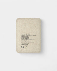 Power bank in paglia di grano personalizzabile - 4