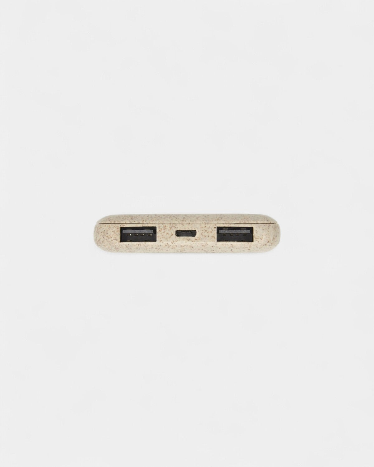 Power bank in paglia di grano personalizzabile - 1