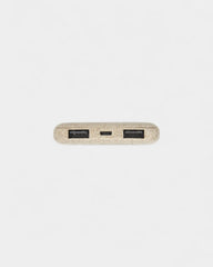 Power bank in paglia di grano personalizzabile - 1