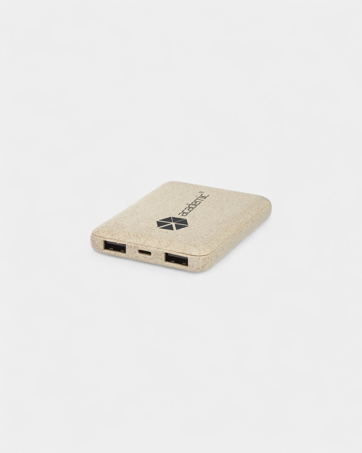 Power bank in paglia di grano personalizzabile - 5