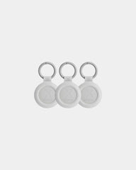 Set 3 tracker da viaggio impermeabili da personalizzare - Melange bianco cenere