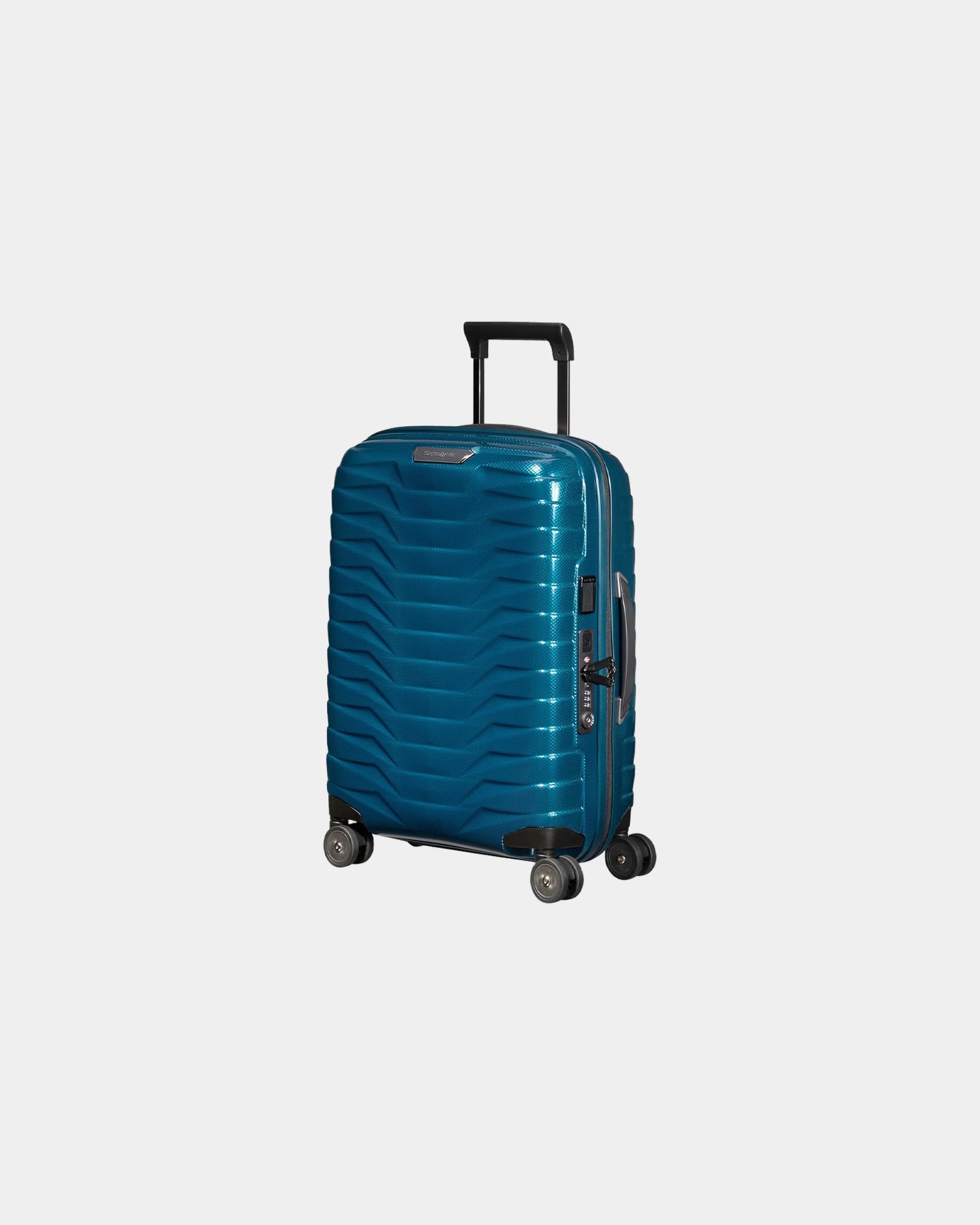 Trolley espandibile Samsonite Proxis 55 cm da personalizzare - Blu Scuro