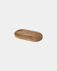 Vassoio da servizio acacia FSC 24x13,5 cm da personalizzare - Legno