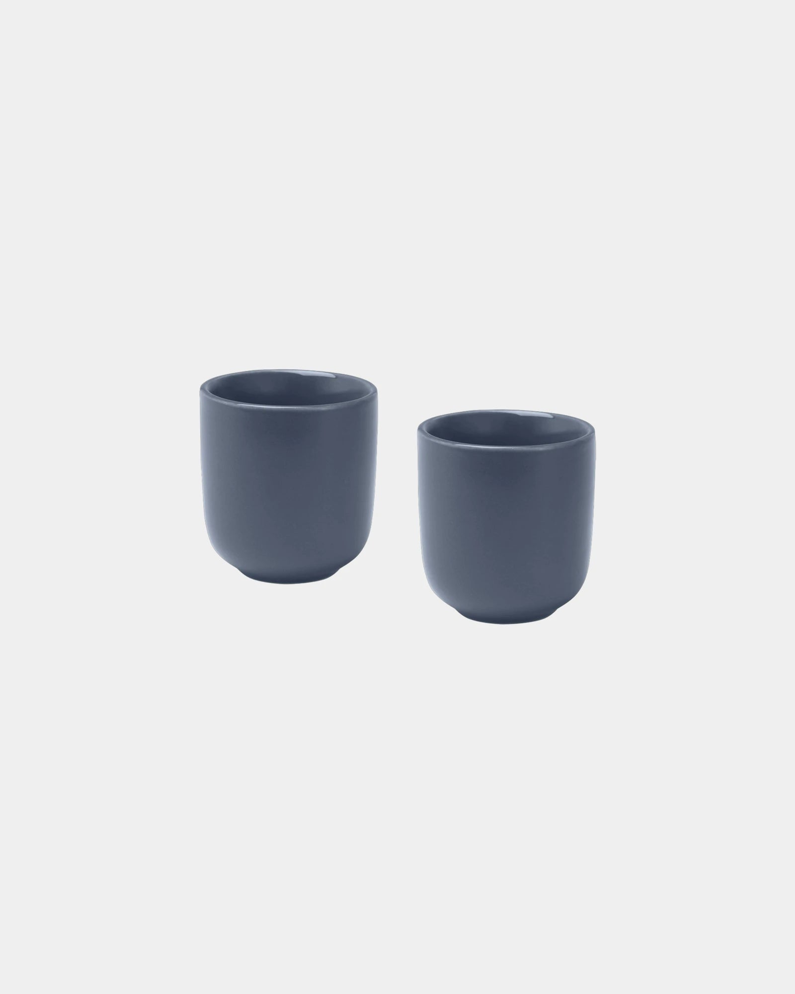 Tazzine da espresso ceramica 90ml set 2 da personalizzare - Blu Hale