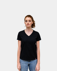 T-shirt donna scollo a V Made in France da personalizzare - 4