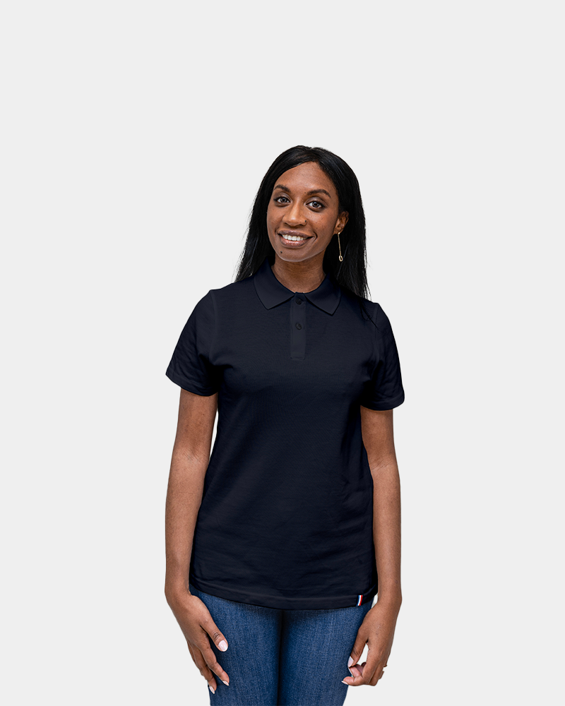 Polo da donna Made in France personalizzabile