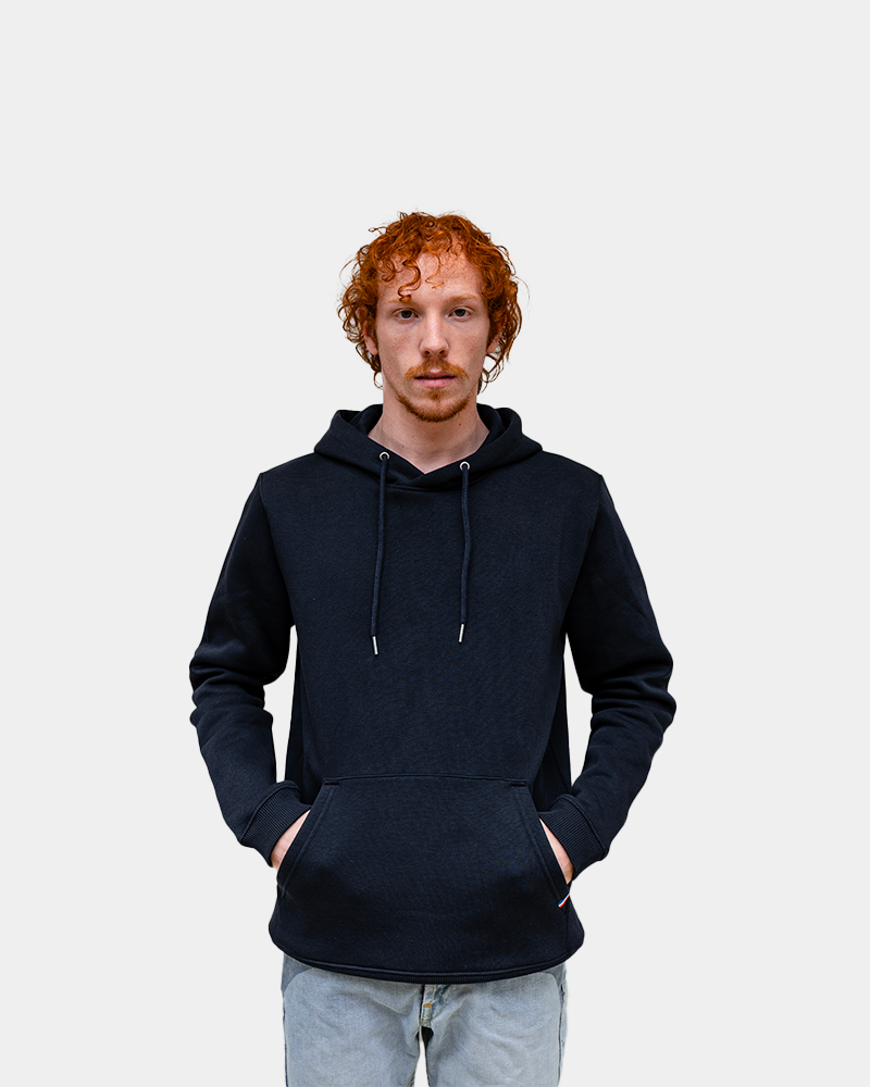 Felpa con cappuccio da uomo Made in France personalizzabile - 13