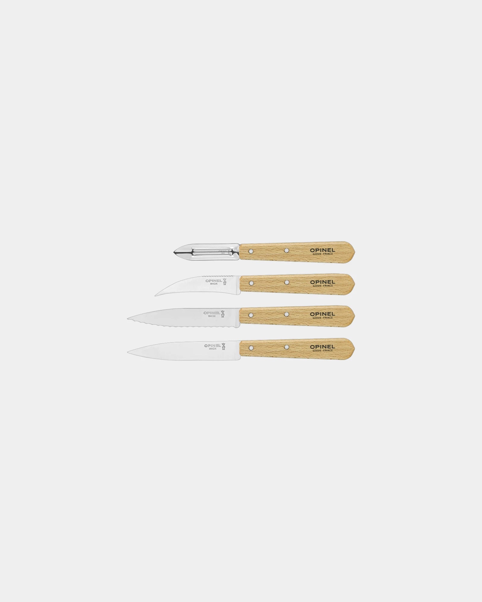 Set di coltelli faggio Les Essentiels da personalizzare - 1