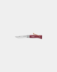 Coltello acciaio inox Opinel N°06 da personalizzare - Rosso