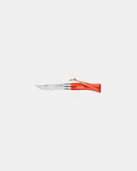 Coltello acciaio inox Opinel N°06 da personalizzare - Arancione