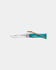 Coltello acciaio inox Opinel N°06 da personalizzare - Blu