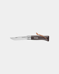 Coltello acciaio inox Opinel N°06 da personalizzare - Marrone