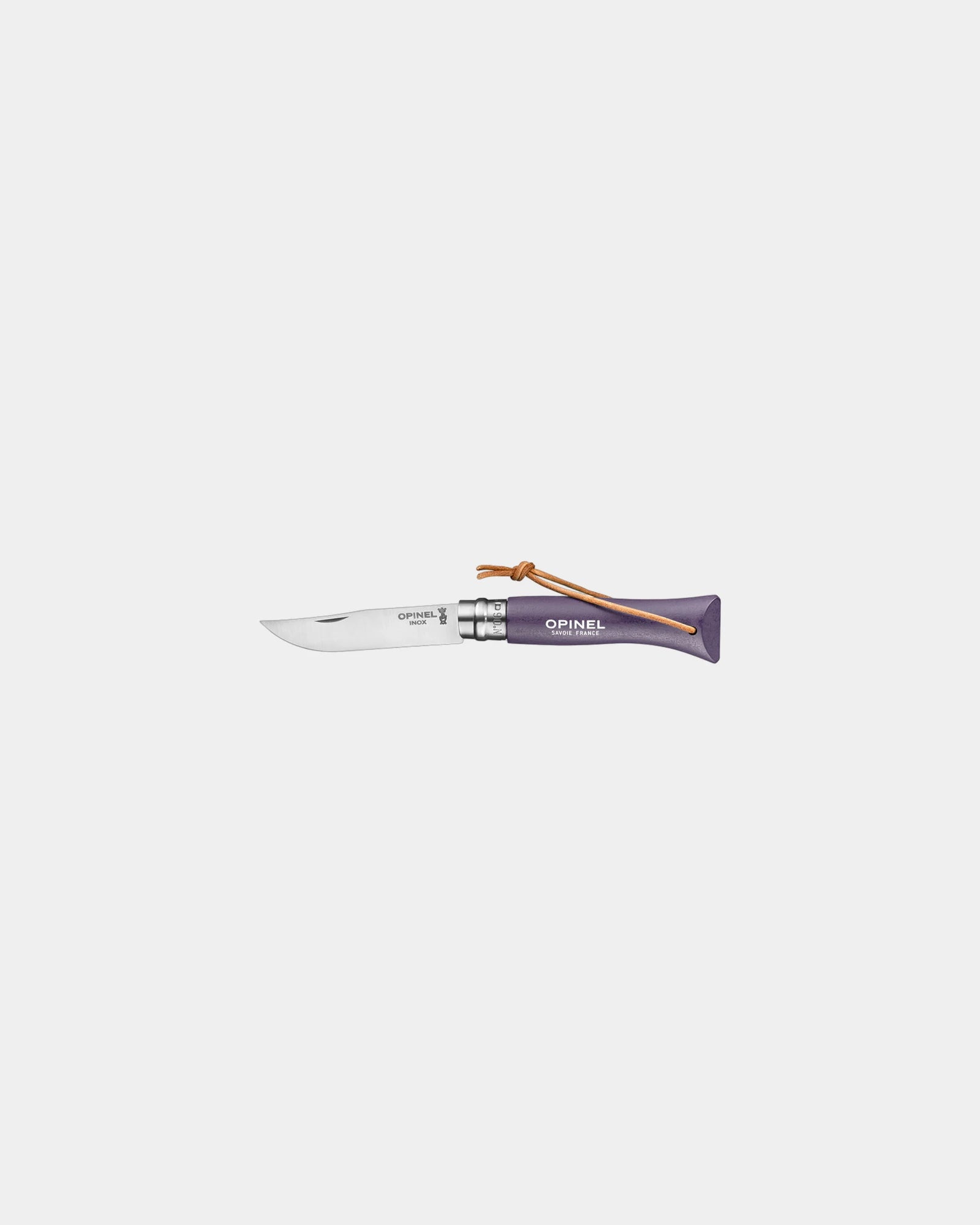 Coltello acciaio inox Opinel N°06 da personalizzare - Viola