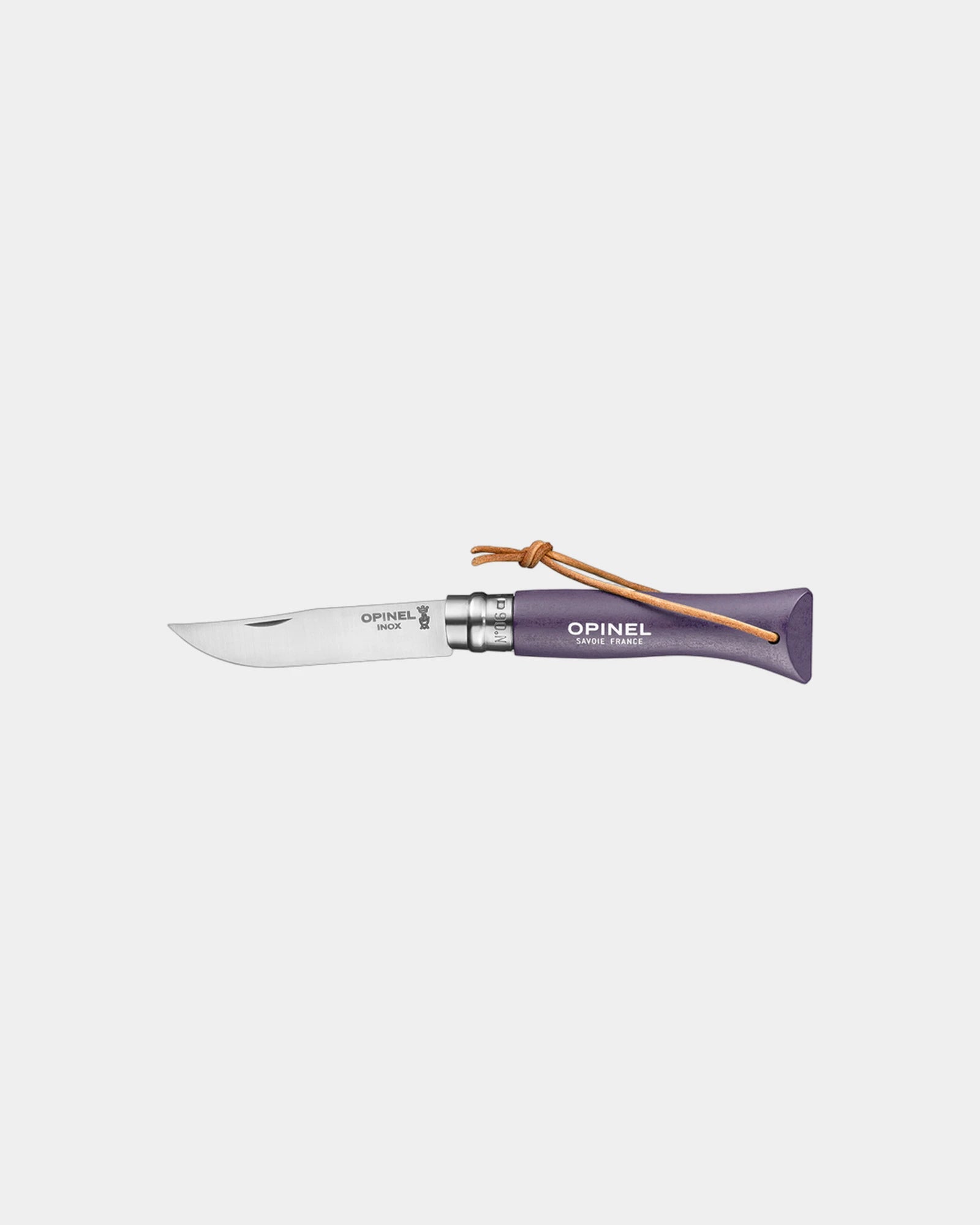 Coltello acciaio inox Opinel N°06 da personalizzare - Viola