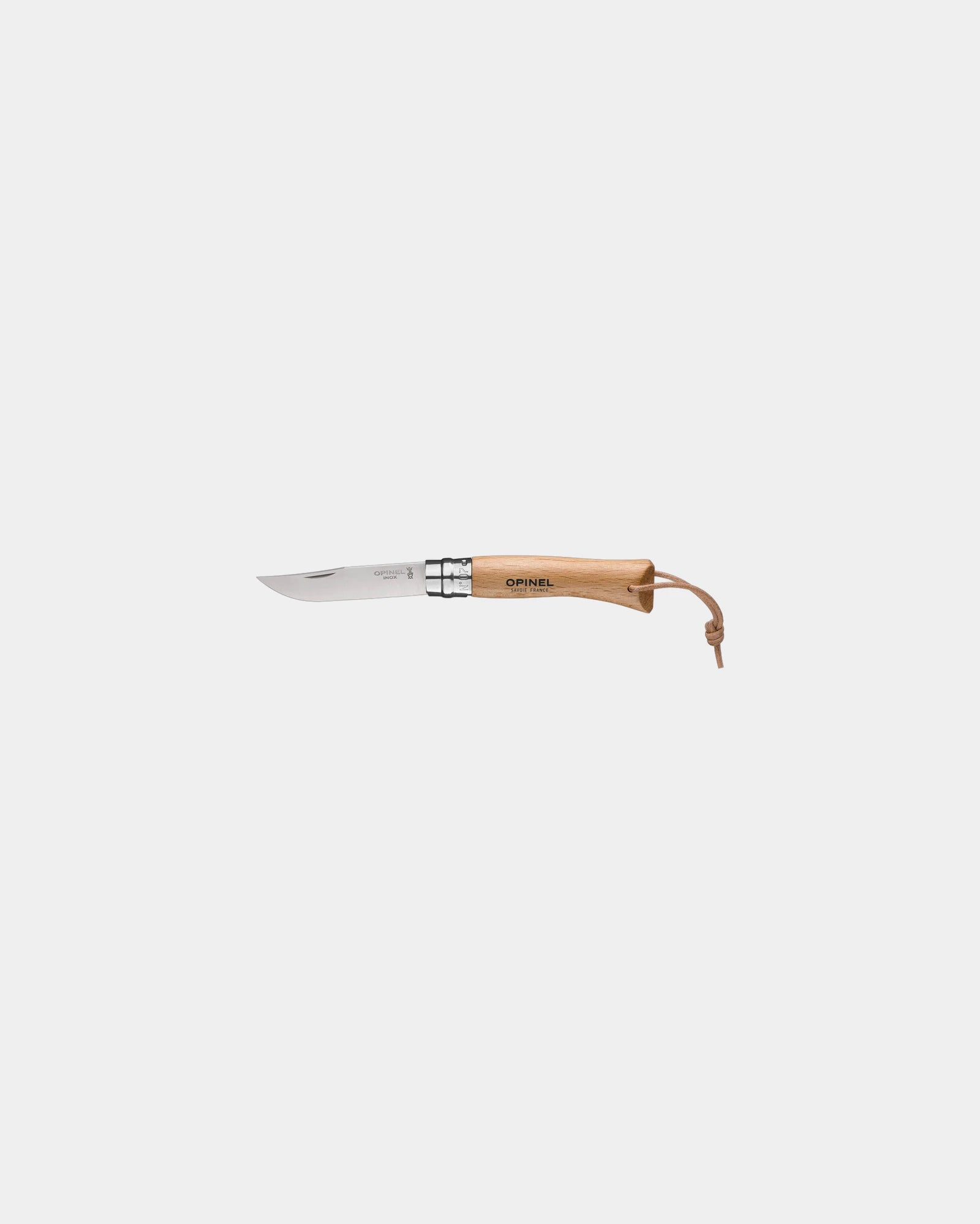 Coltello acciaio inox Opinel N°06 da personalizzare - Beige