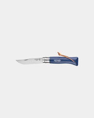 Coltello acciaio inox Opinel N°06 da personalizzare - Blu navy