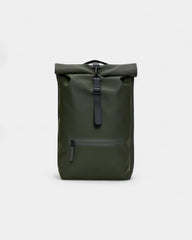 Zaino impermeabile Rains Rolltop 19L da personalizzare - Verde