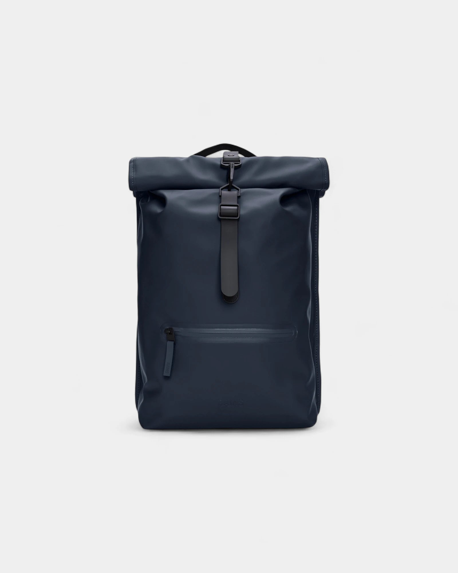 Zaino impermeabile Rains Rolltop 19L da personalizzare - Blu navy
