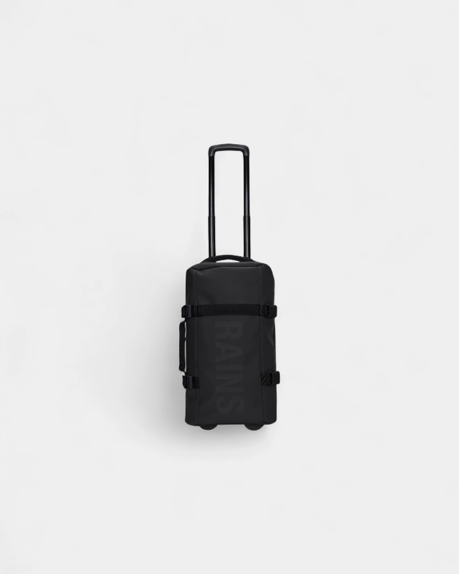 Trolley impermeabile Rains Texel 55 cm da personalizzare - Nero