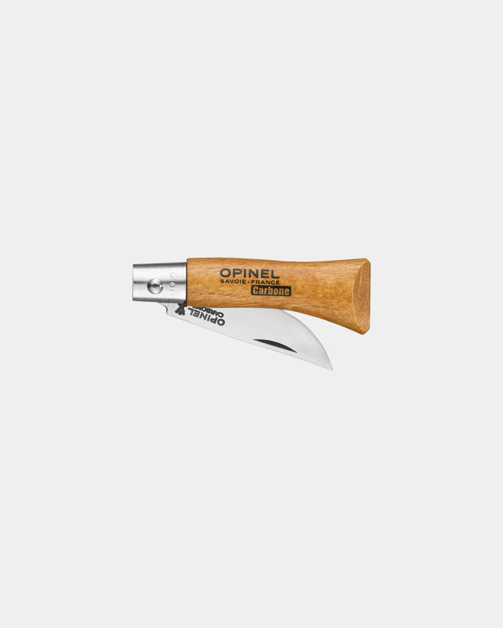 Coltellino Opinel N°02 Carbone da personalizzare - 1