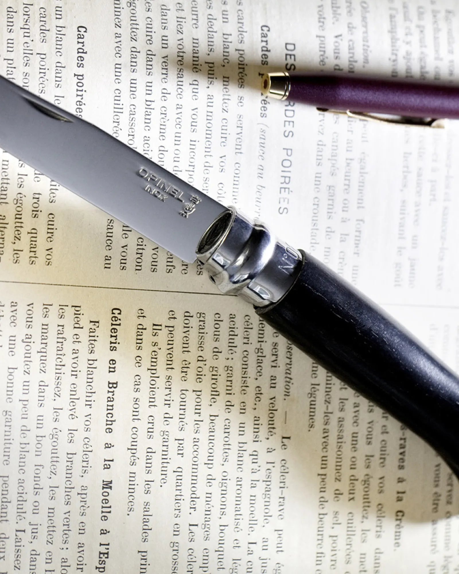 Coltellino Opinel N°02 Carbone da personalizzare - 5