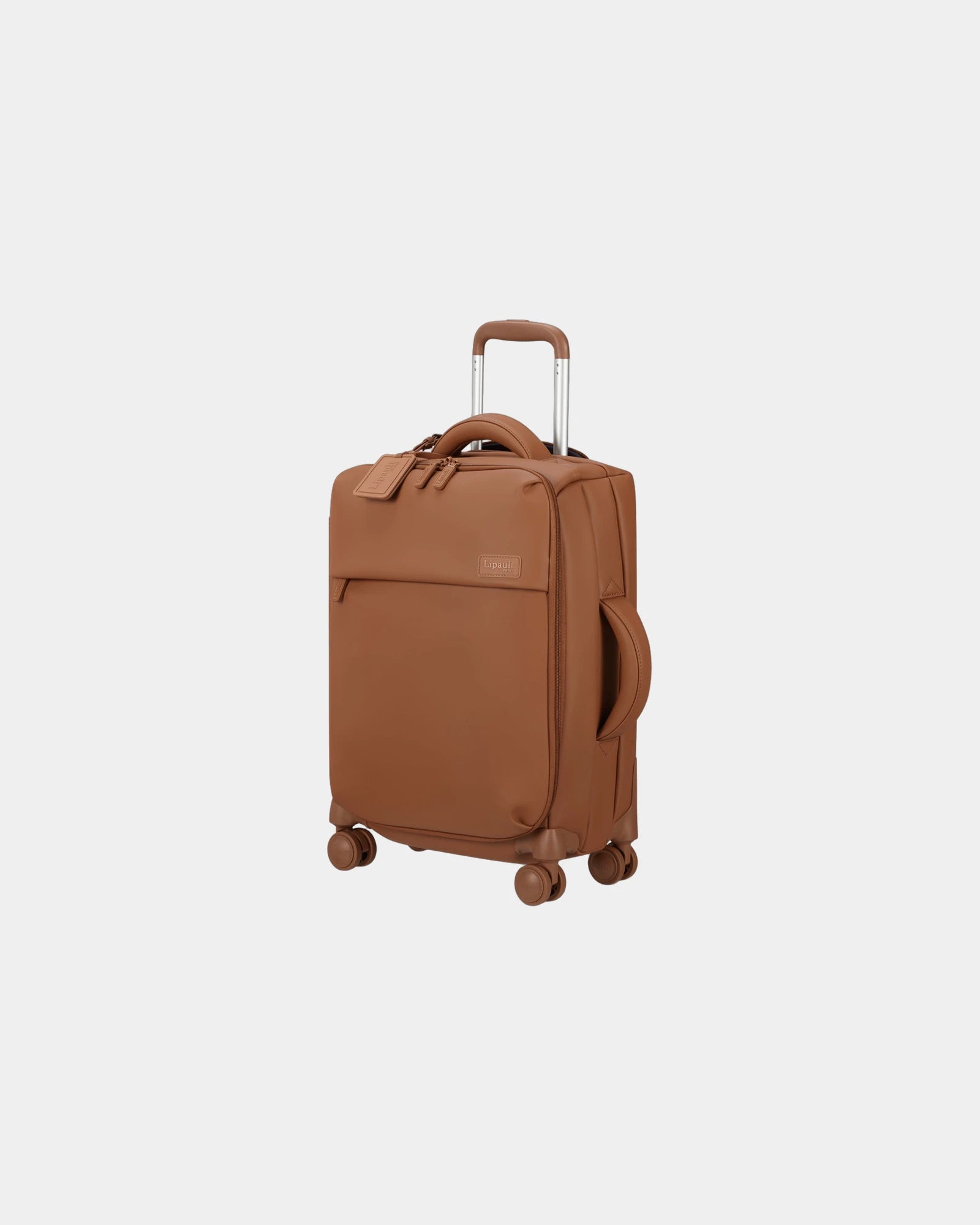Trolley 4 ruote poliuretano Lipault 55 cm da personalizzare - Marrone