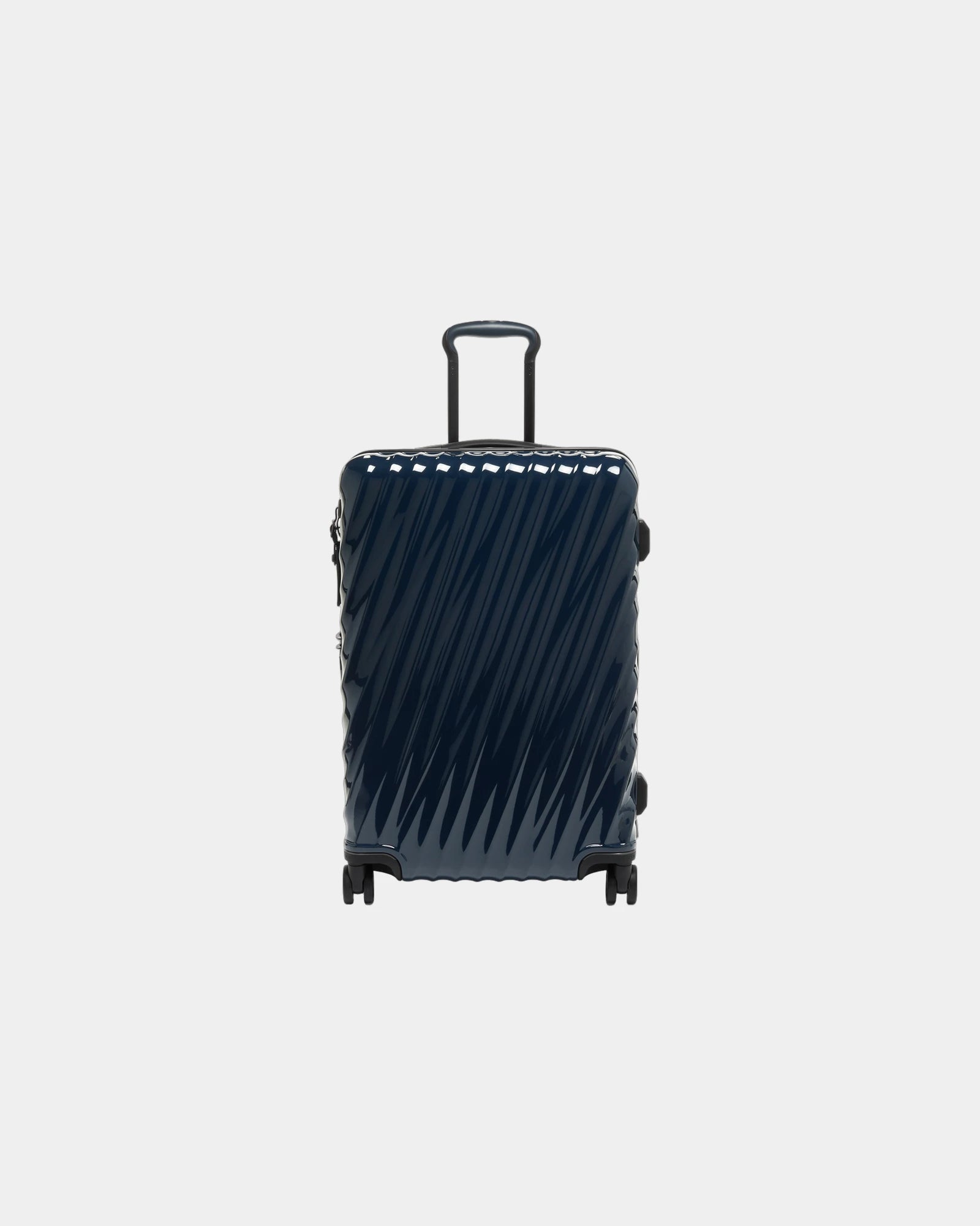 Trolley policarbonato riciclato 66cm da personalizzare - Blu Navy