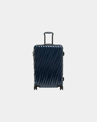 Trolley policarbonato riciclato 66cm da personalizzare - Blu Navy