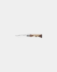 Coltello acciaio inox Opinel N°08 Chaperon da personalizzare - Beige