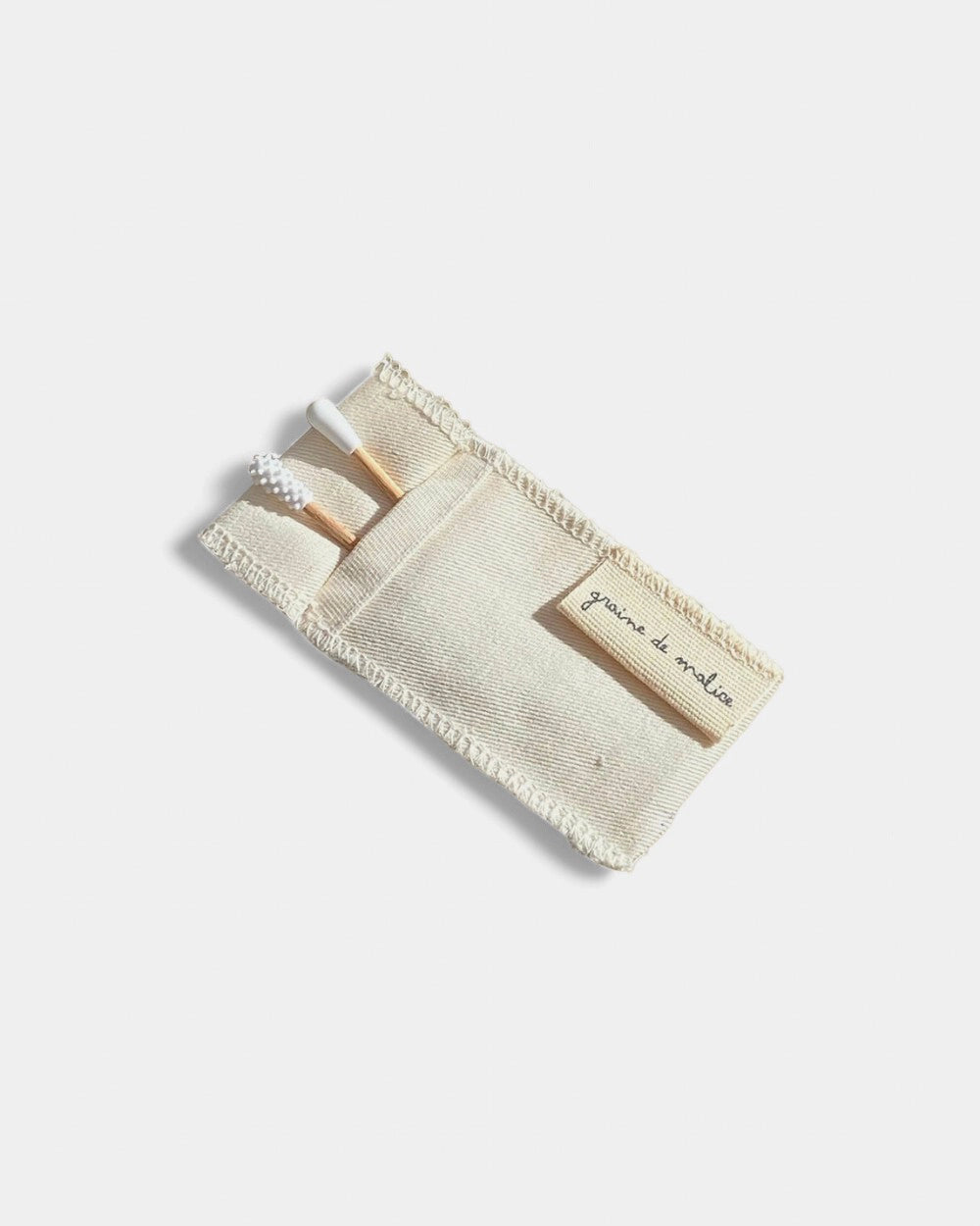Astuccio di bellezza in cotone bio da personalizzare - 4