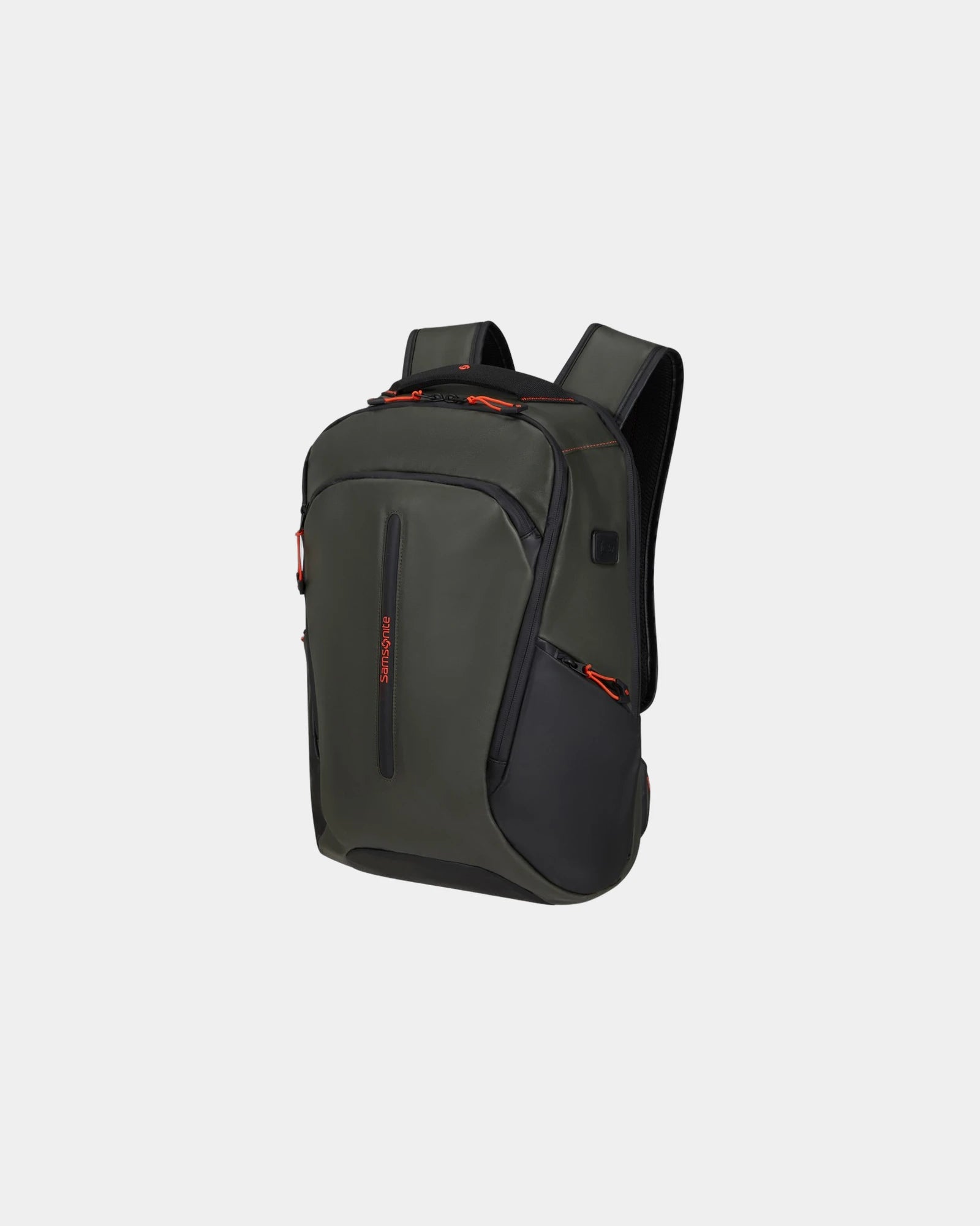 Zaino riciclato Samsonite Ecodiver 18L USB da personalizzare - Grigio scuro