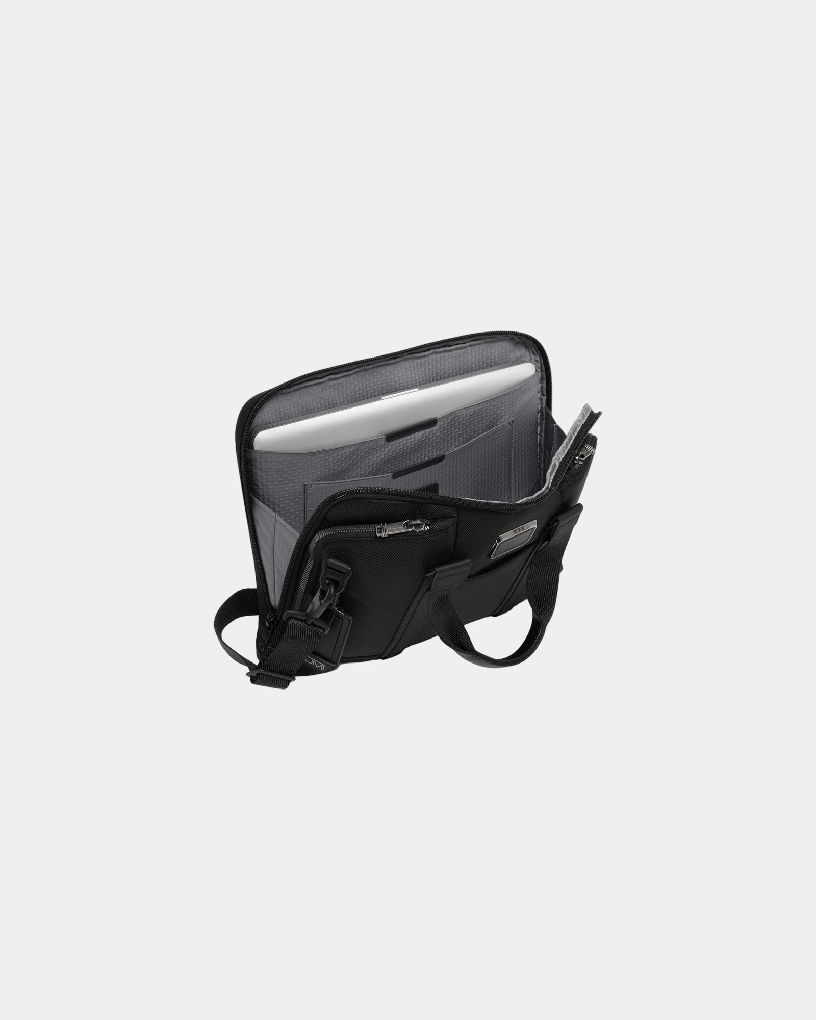 Porta-documenti nylon Tumi Alpha Bravo 8L da personalizzare - Nero