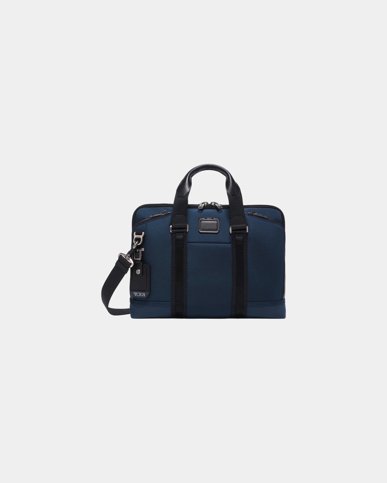Porta-documenti nylon Tumi Alpha Bravo 8L da personalizzare - Blu Navy