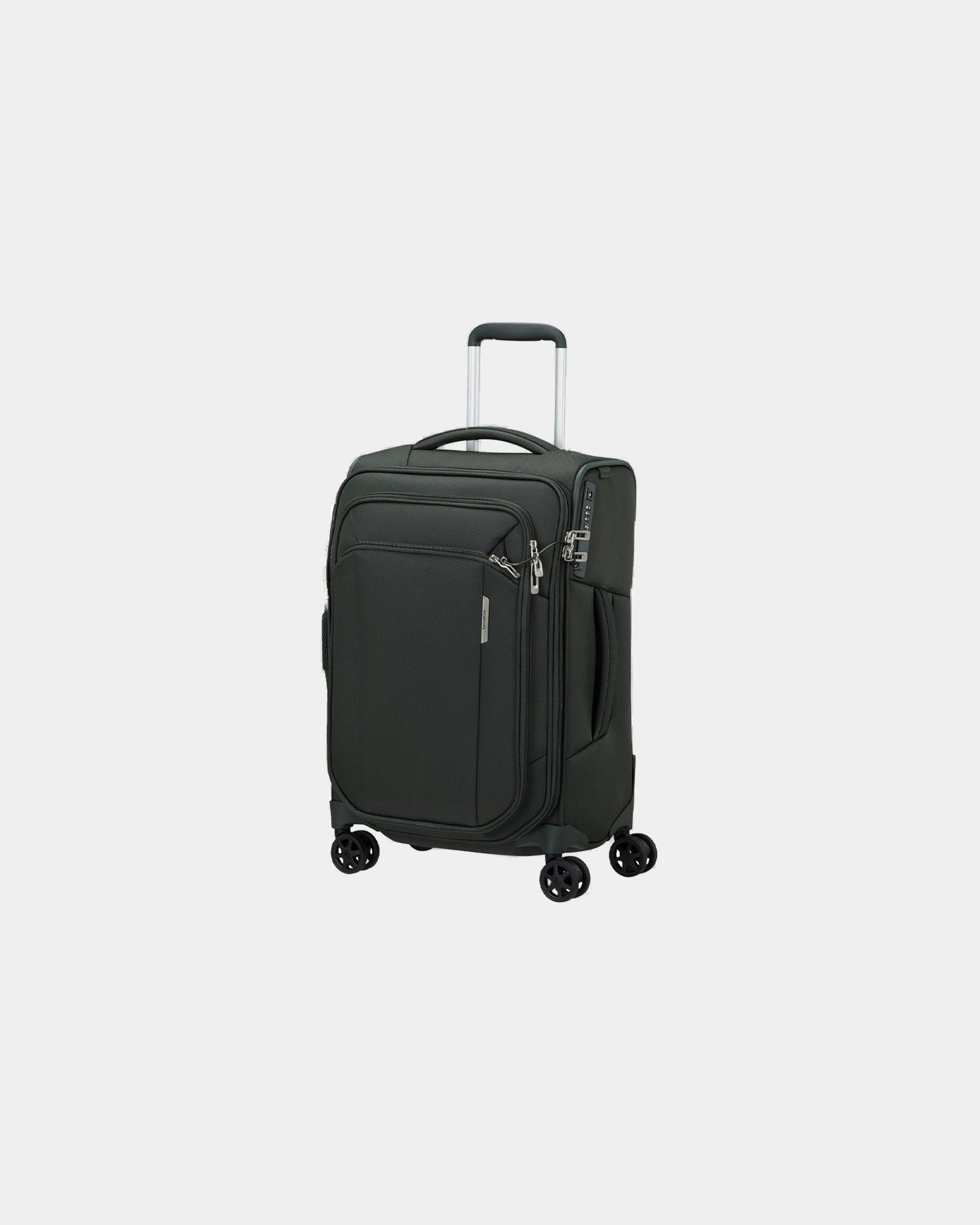 Trolley riciclato Samsonite Respark 55 cm da personalizzare - Verde Scuro