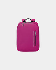 Zaino On Going in nylon riciclato da personalizzare - Rosa