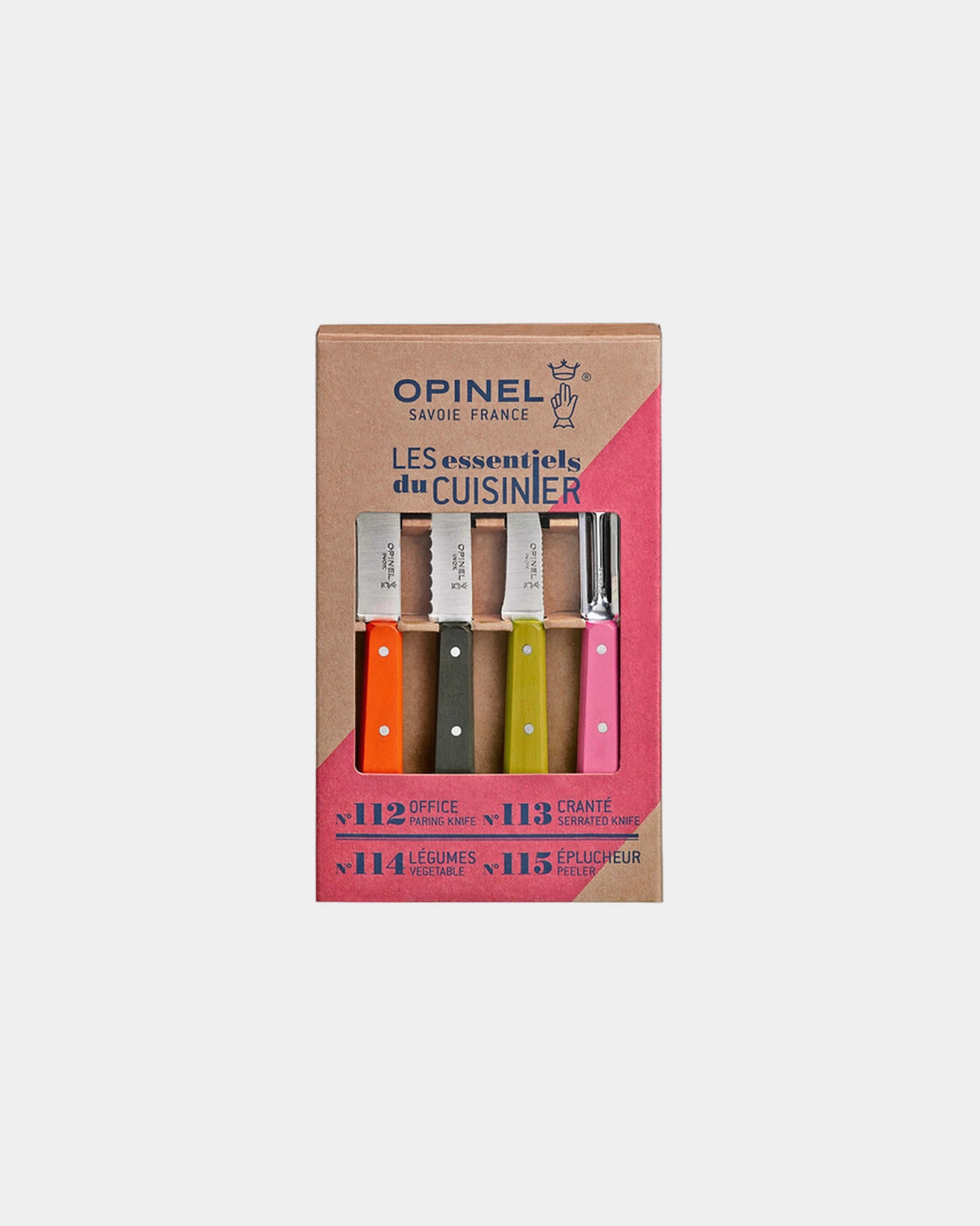 Cofanetto coltelli Essentiels Fifties da personalizzare - Arancione