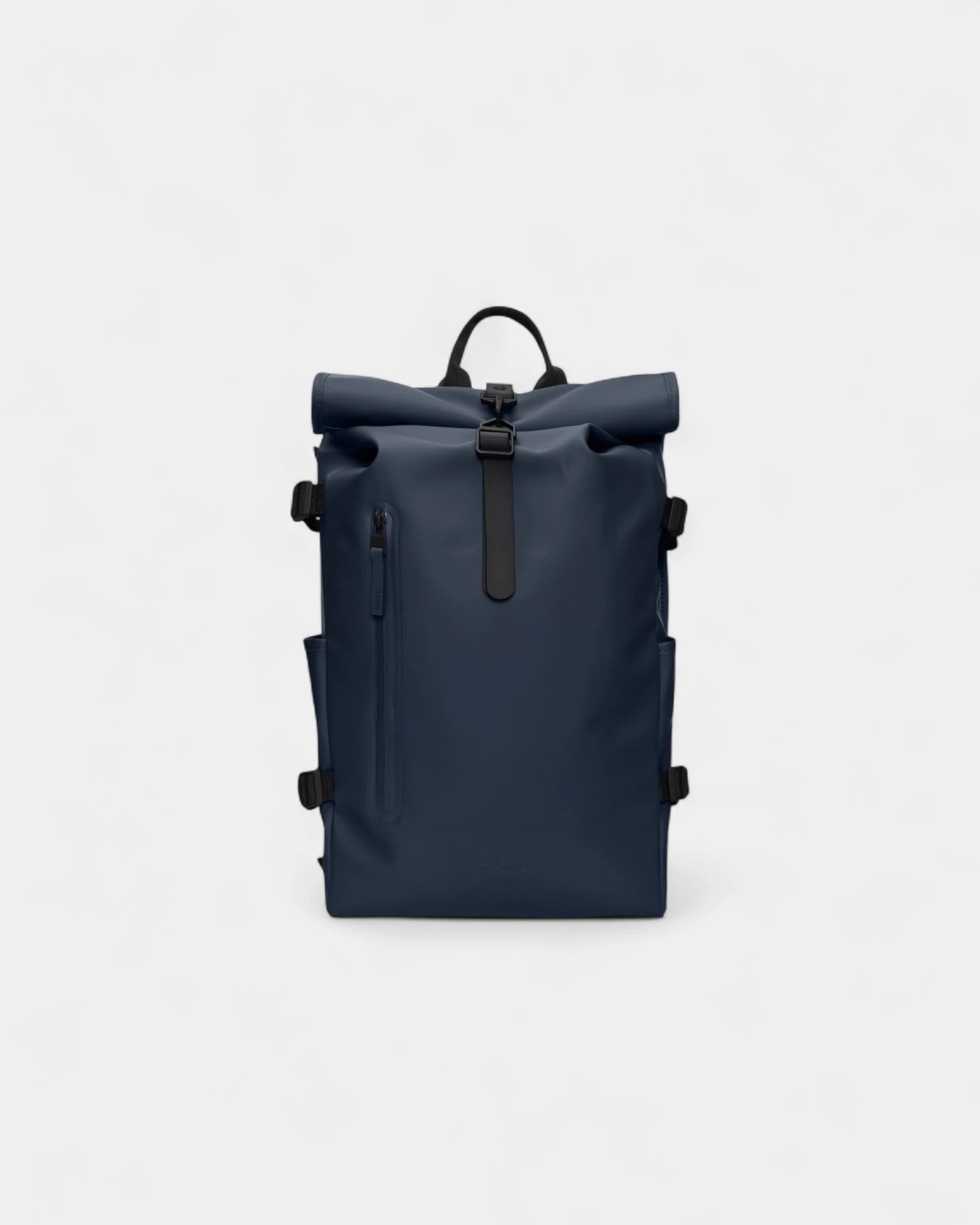 Zaino impermeabile Rains Rolltop 28L da personalizzare - Blu navy