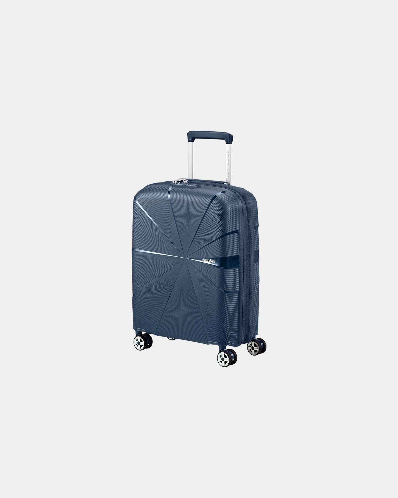 Trolley rigido riciclato 55 cm da personalizzare - Blu Navy